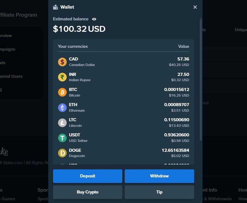 Stake Payments and Crypto Casino Features