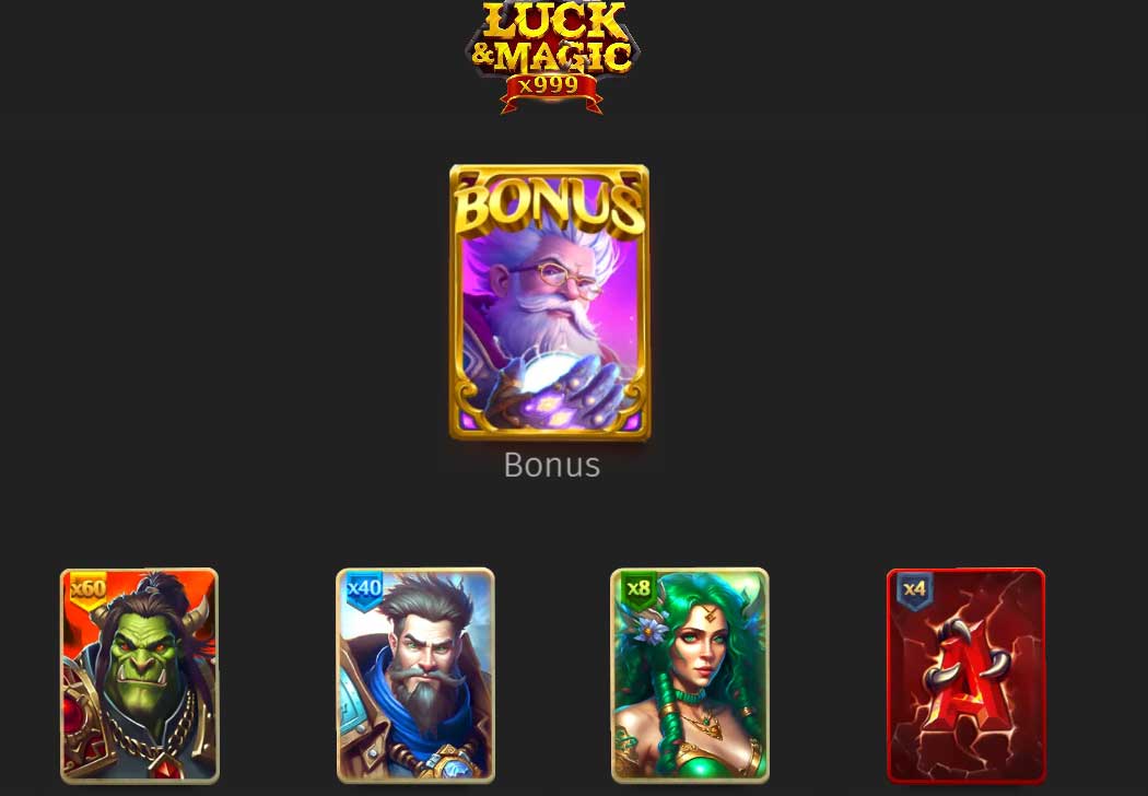 Symbols and Payouts at Luck & Magic