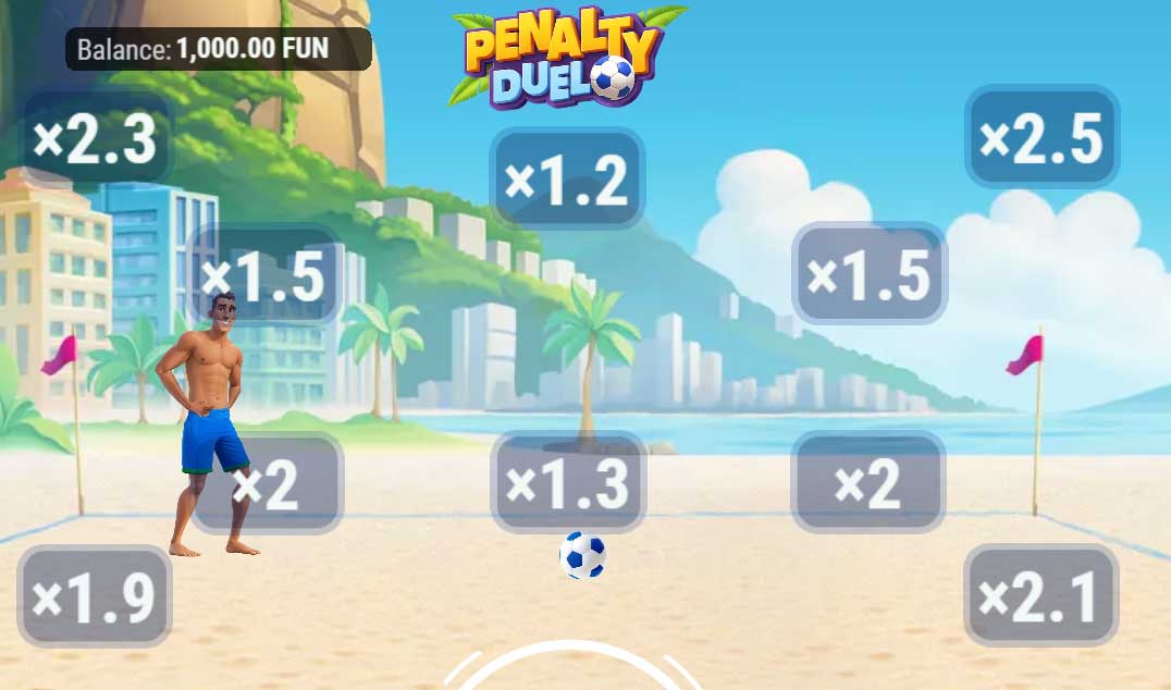 Symbols and Payouts at Penalty Duel
