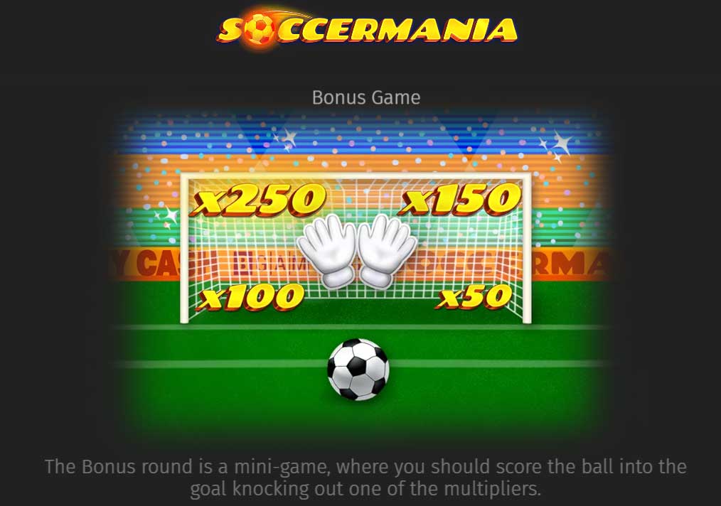Symbols and Payouts at Soccermania