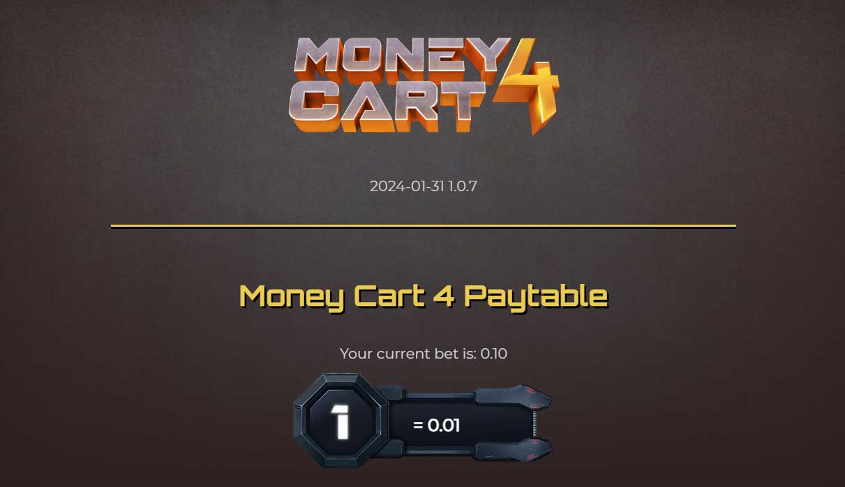 Money Cart 4 - Symbol Payouts