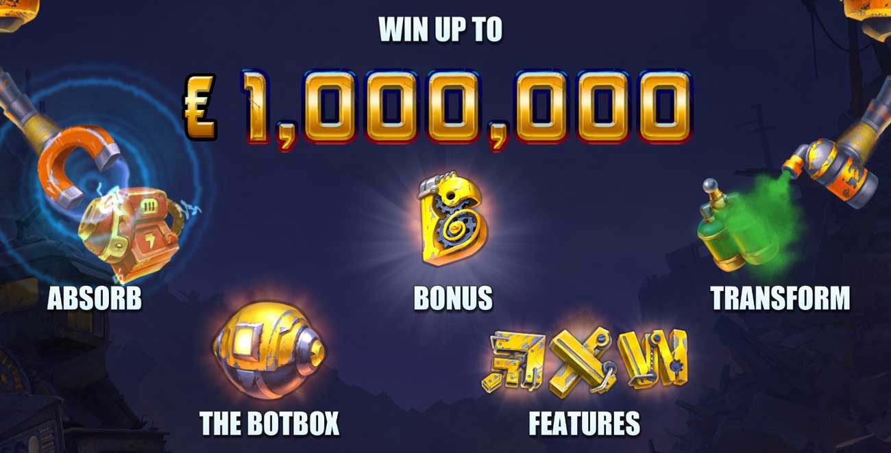 Symbols and Payouts at Tinkerbot